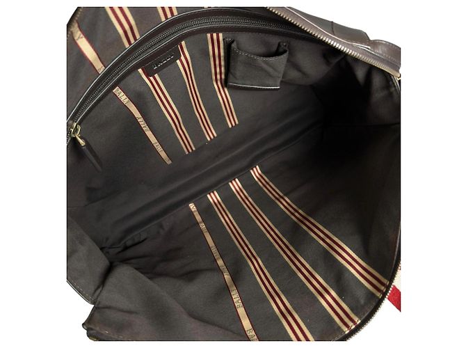Bally Taprus Leder Aktentasche Tote Bag Dunkelbraun - Ansicht 3