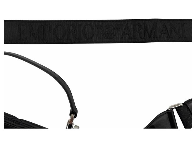 Borsa a tracolla Emporio Armani Logo Nero - vista 11