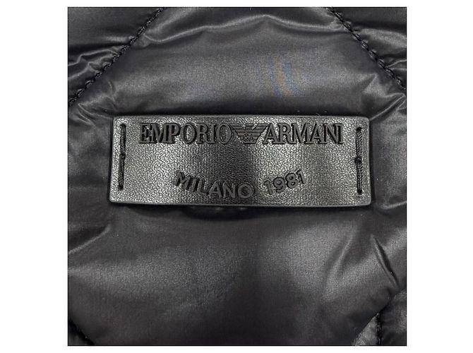 Borsa a tracolla Emporio Armani Logo Nero - vista 9