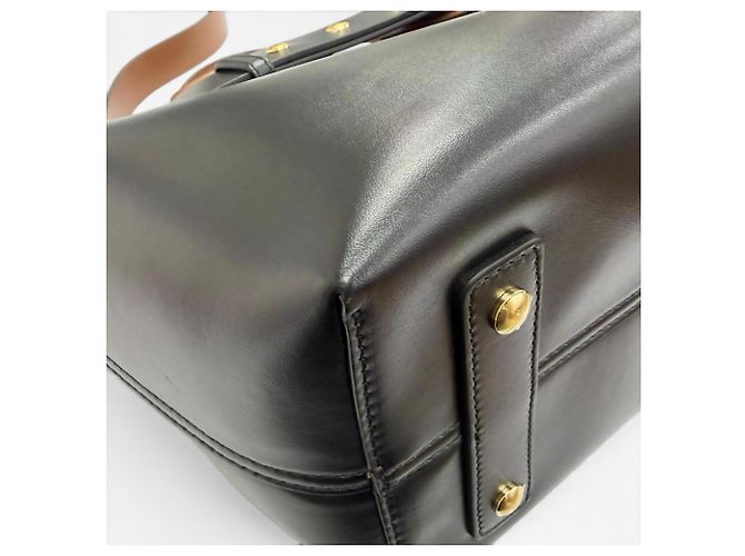 Burberry 8021279 Small 2-Way Tote and Shoulder Bag Marrone Nero - vista 7