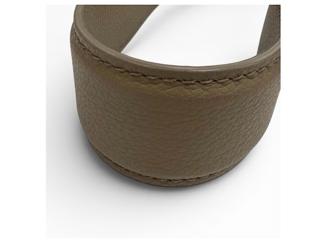 Bolsa BALLY Trapeze em couro macio Cinza - vista 8