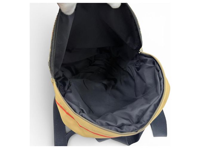 Mochila Burberry Nova Check Logo Beige - vista 8