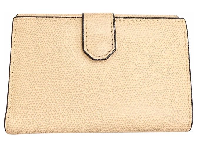 Cartera Double City Valextra V9L32 Beige - vista 2