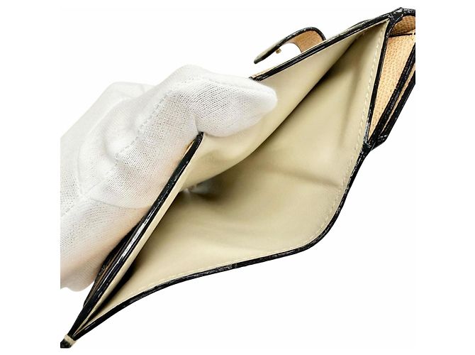 Cartera Double City Valextra V9L32 Beige - vista 6