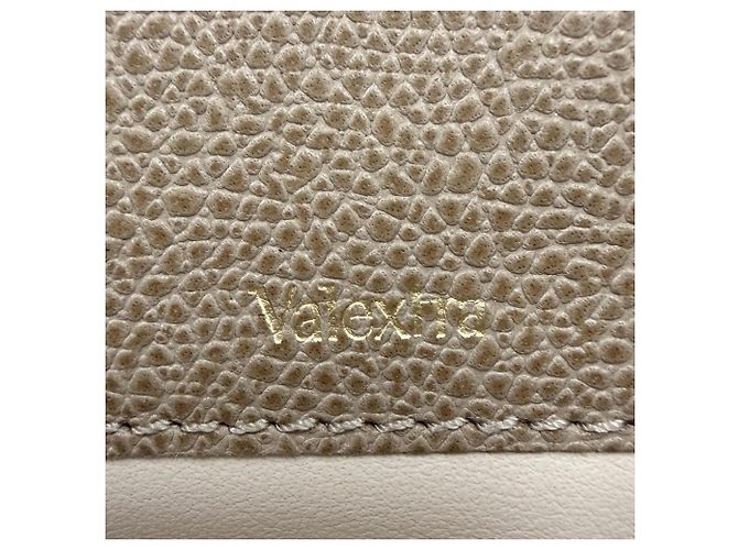 Valextra Greige Leather Long Wallet Grey - view 11
