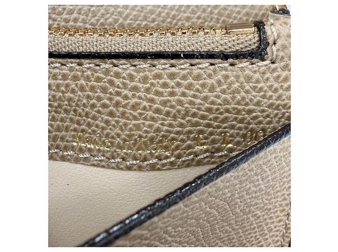 Valextra Greige Leather Long Wallet Grey - view 12
