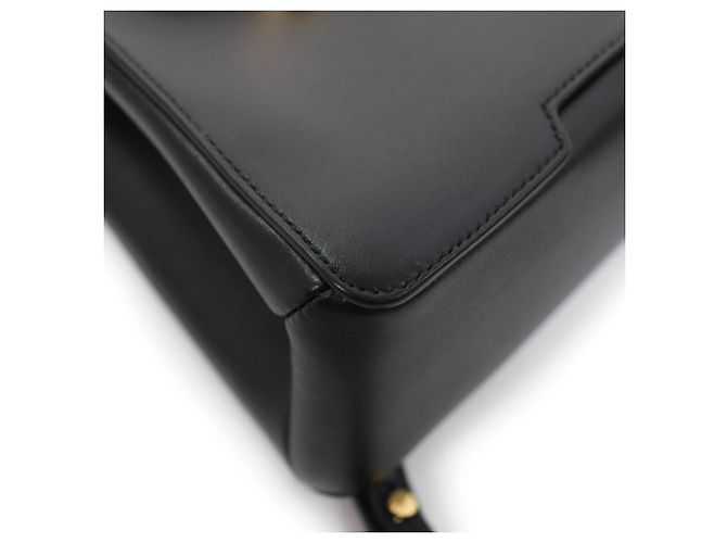 Marni ZAMP0018U0 Mini zaino/borsa Trancaloo in pelle Nero - vista 7