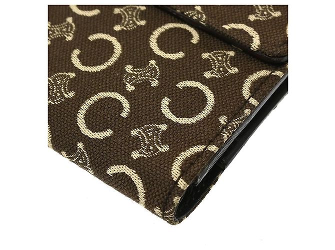 Céline Celine Trifold C Macadam Marrom - vista 3