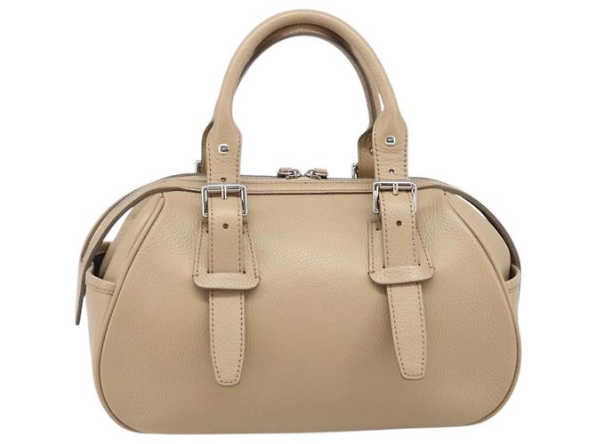 Burberry Boston in pelle con cintura Beige - vista 2