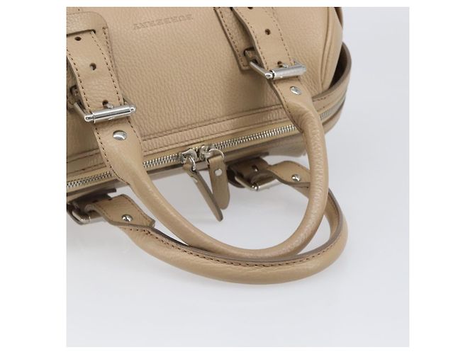 Burberry Boston in pelle con cintura Beige - vista 7