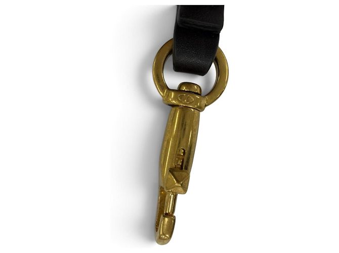 Necessaire in pelle con zip Valentino V-logo Nero - vista 6