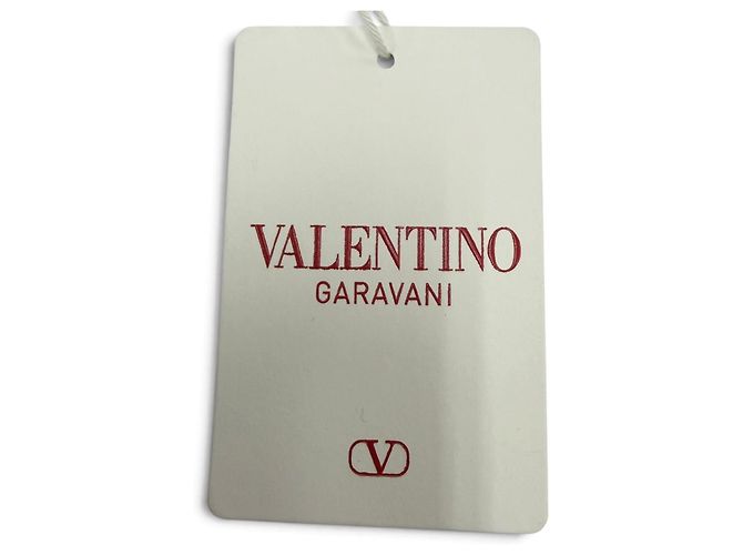 Necessaire in pelle con zip Valentino V-logo Nero - vista 8