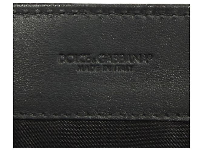 Pasta de couro Dolce & Gabbana Preto - vista 12