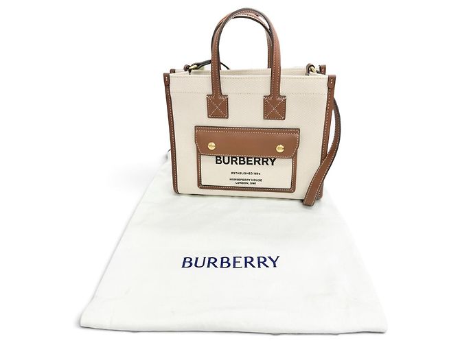Burberry Mini Freya Tote Beige - Ansicht 2