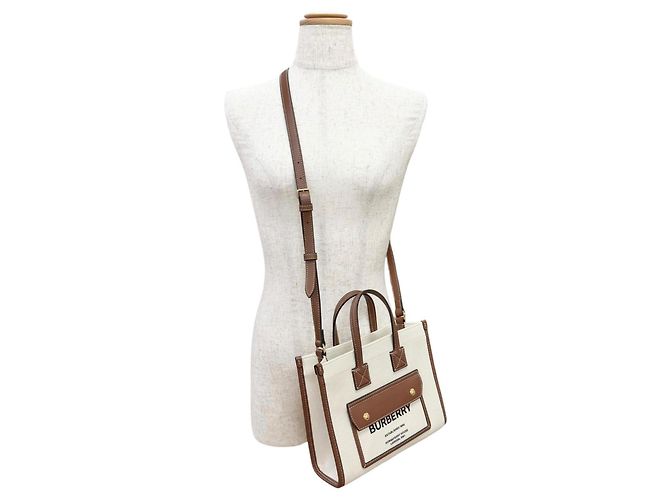 Burberry Mini Freya Tote Beige - Ansicht 3