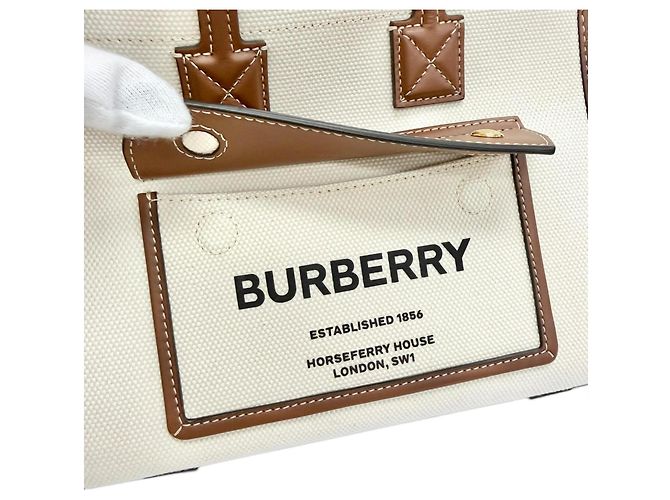 Burberry Mini Freya Tote Beige - Ansicht 9
