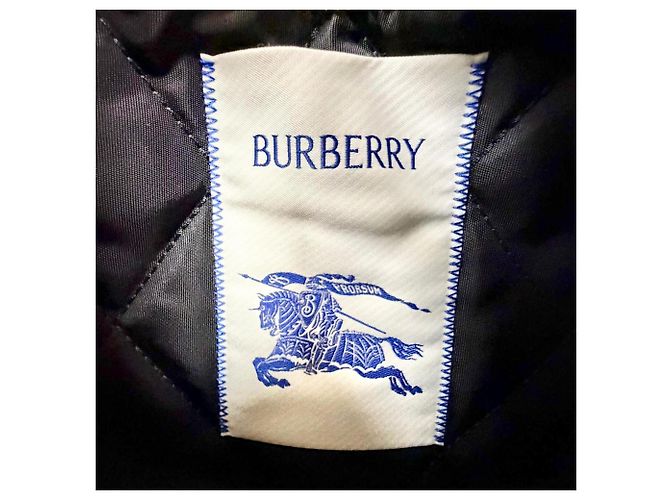 Borsa a tracolla Burberry Horseshoe Nero - vista 12