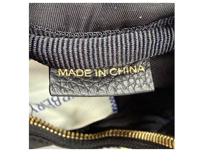 Borsa a tracolla Burberry Horseshoe Nero - vista 13