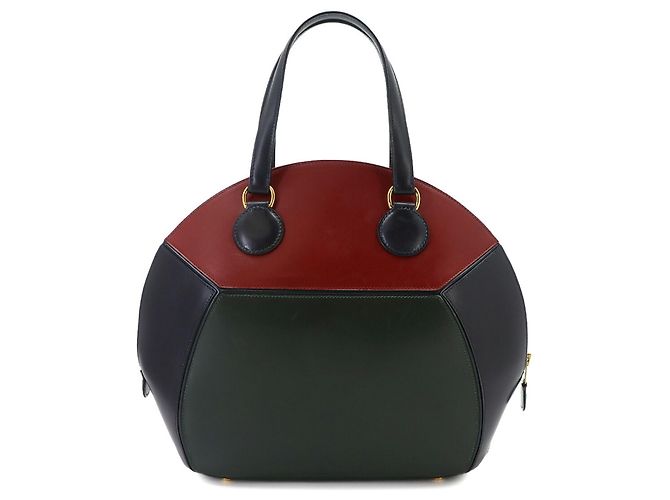 Hermès Borsa Hermes Ile de Shiki Rosso Blu Verde - vista 2