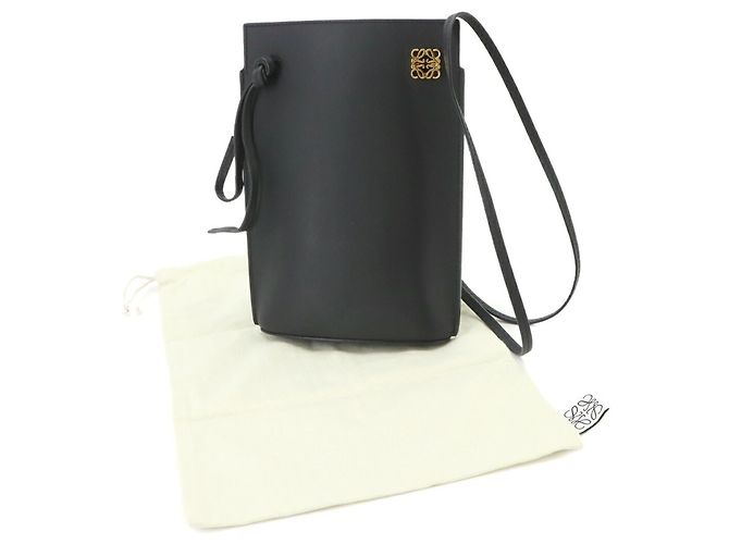 Borsa a tracolla Loewe Dice Pocket Nero - vista 2