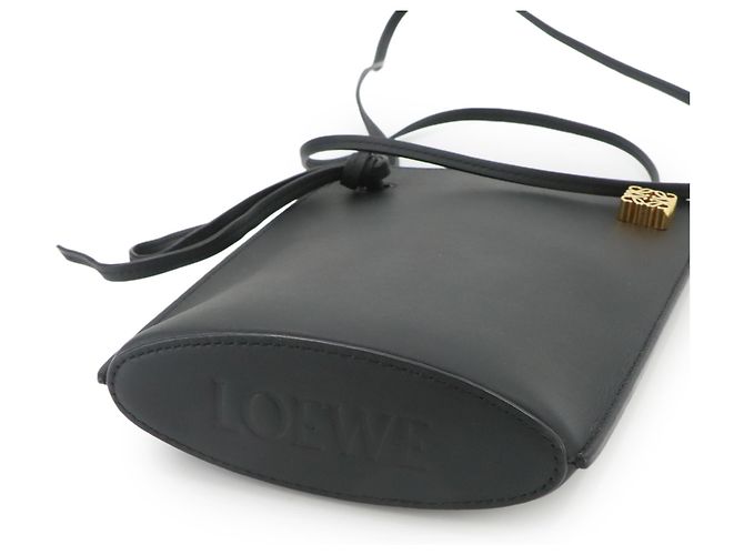 Borsa a tracolla Loewe Dice Pocket Nero - vista 5