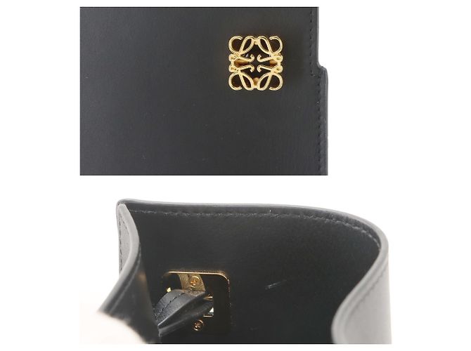 Borsa a tracolla Loewe Dice Pocket Nero - vista 9