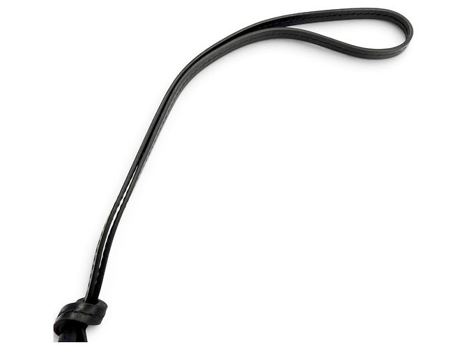 Portachiavi ciondolo Wonder in pelle Miu Miu Nero Crudo - vista 5