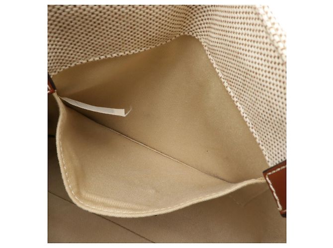 Borsa Tote Chloé Woody Small Marrone Beige - vista 10