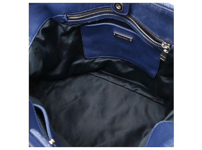 Borsa Miu Miu Matelassé Nappa Crystal Bijou Blu - vista 9