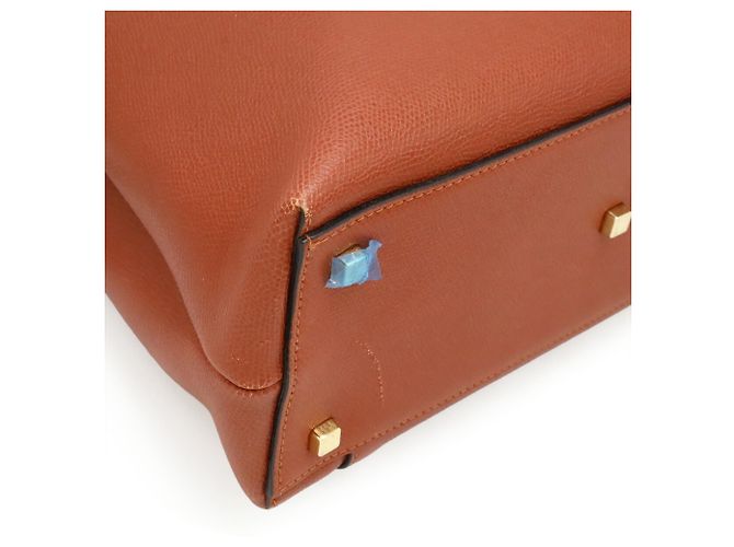 Borsa Valextra Small Twist Rosso - vista 4