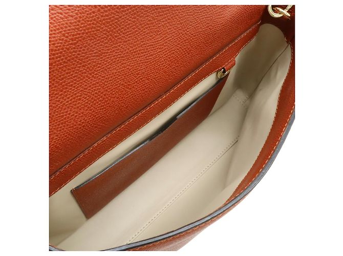 Borsa Valextra Small Twist Rosso - vista 8