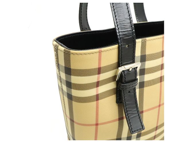 Bolso Tote Bucket Burberry Nova Check - vista 5