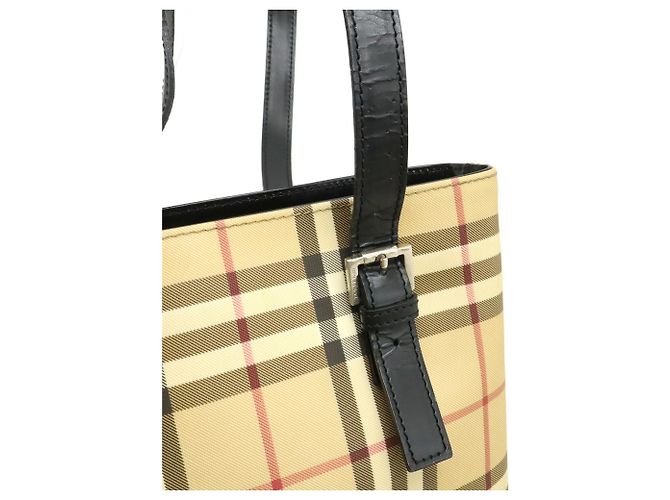 Bolso Tote Bucket Burberry Nova Check - vista 8