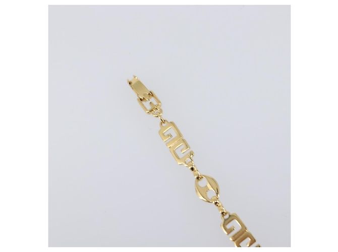 Cartera Givenchy Logo Metal Dorado - vista 3