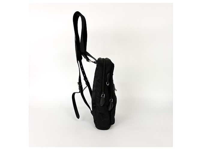Prada Zip Sling Re-Nylon Preto - vista 4