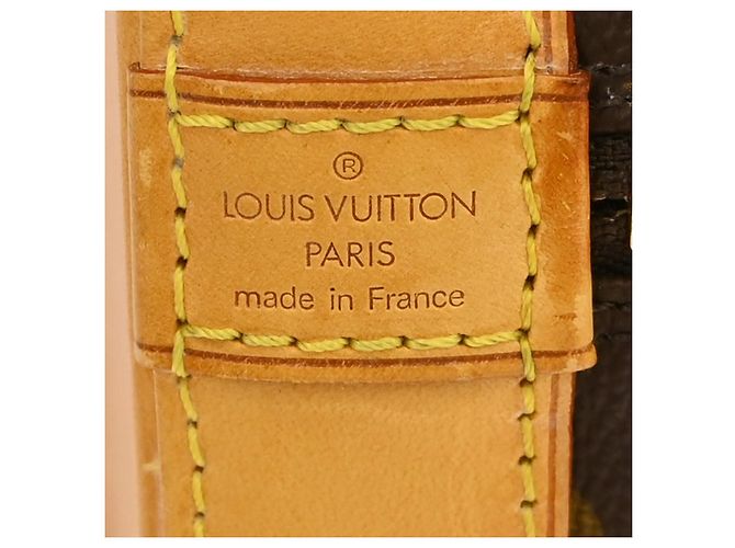Louis Vuitton Alma Monogram Canvas PM Castaño - vista 6