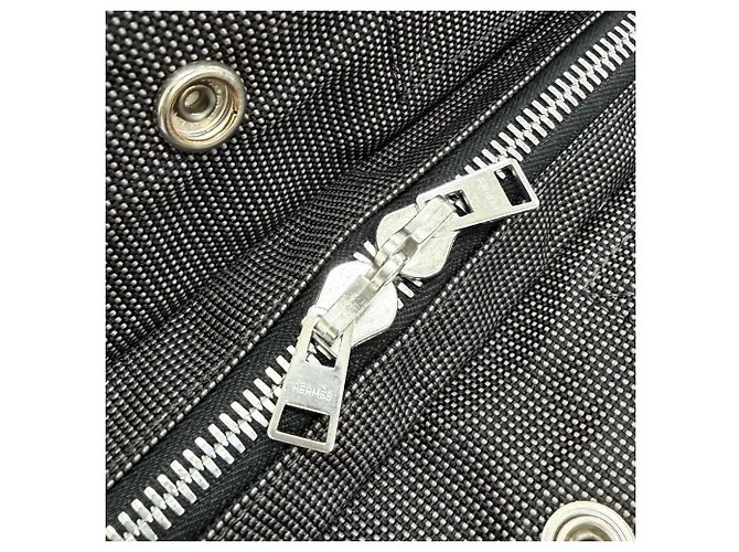 Hermès Bolso Hermes Herline Tote PM Gray Castaño - vista 9