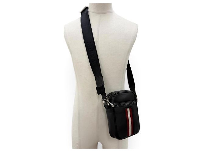 BALLY Borsa a tracolla/Borsa a spalla 2-Way Heyot in pelle Nero - vista 3