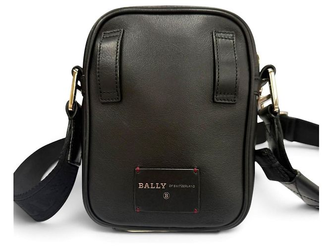 BALLY Borsa a tracolla/Borsa a spalla 2-Way Heyot in pelle Nero - vista 4