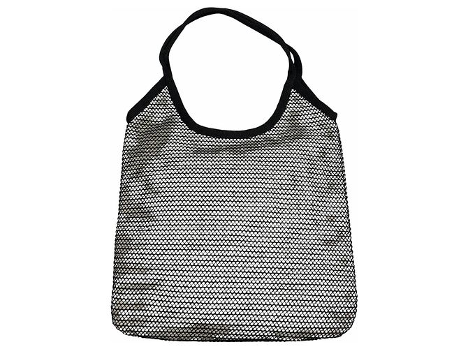 Miu Miu Raffia Mesh Tote Bag - Ansicht 3