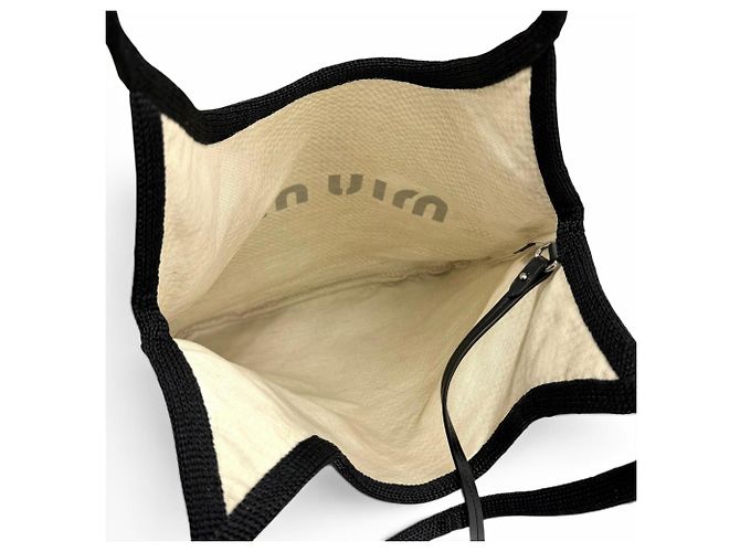 Miu Miu Raffia Mesh Tote Bag - Ansicht 6