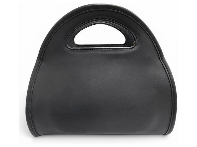 COACH Vintage 9942 Handtasche aus Glove Leather Schwarz - Ansicht 3
