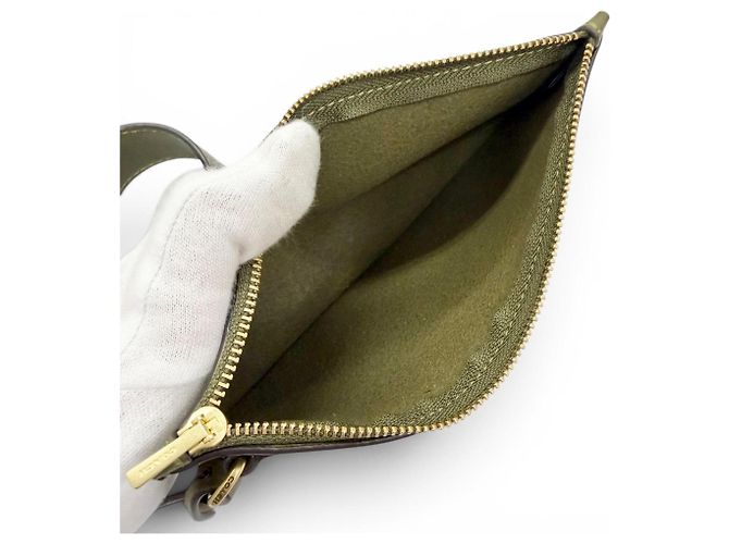 COACH CCC23 Bleeker Beuteltasche Khaki - Ansicht 13