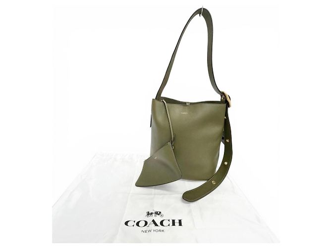 COACH CCC23 Bleeker Beuteltasche Khaki - Ansicht 2