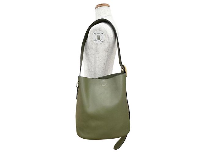 COACH CCC23 Bleeker Beuteltasche Khaki - Ansicht 3