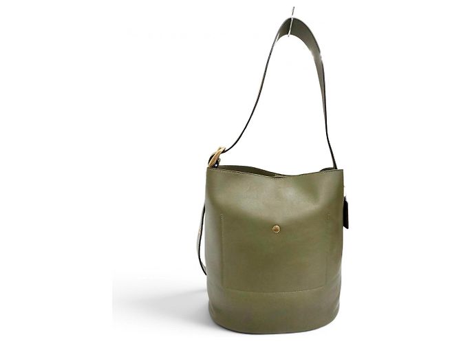 COACH CCC23 Bleeker Beuteltasche Khaki - Ansicht 4