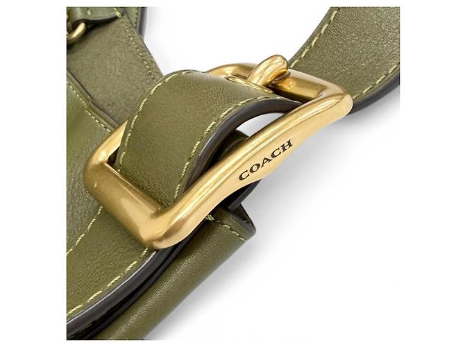 COACH CCC23 Bleeker Beuteltasche Khaki - Ansicht 9