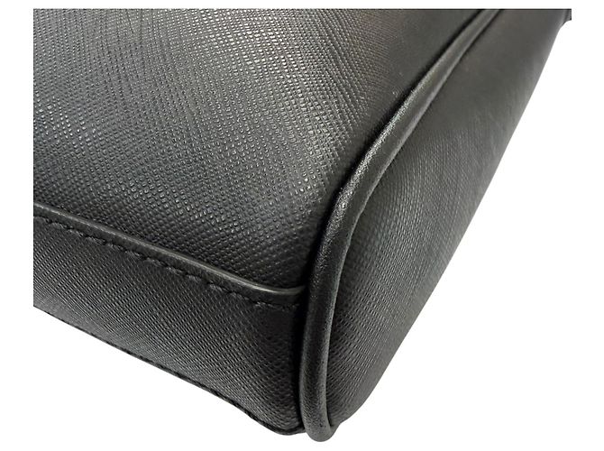 Borsa a tracolla e spalla BALLY MECOY in pelle nera Nero - vista 6