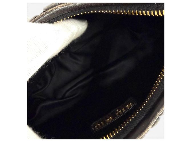 Borsa hobo Miu Miu Wonder in pelle matelassé - vista 4