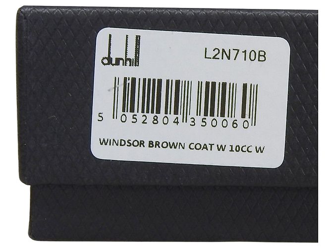 Alfred Dunhill Dunhill Windsor Bi-Fold Long Wallet Dark brown - view 10